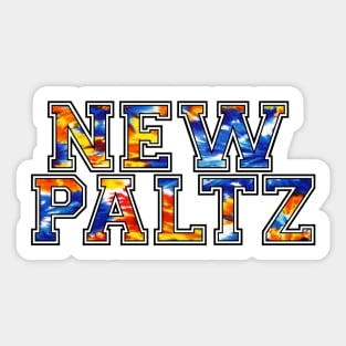 New Paltz Varsity Sticker Sticker